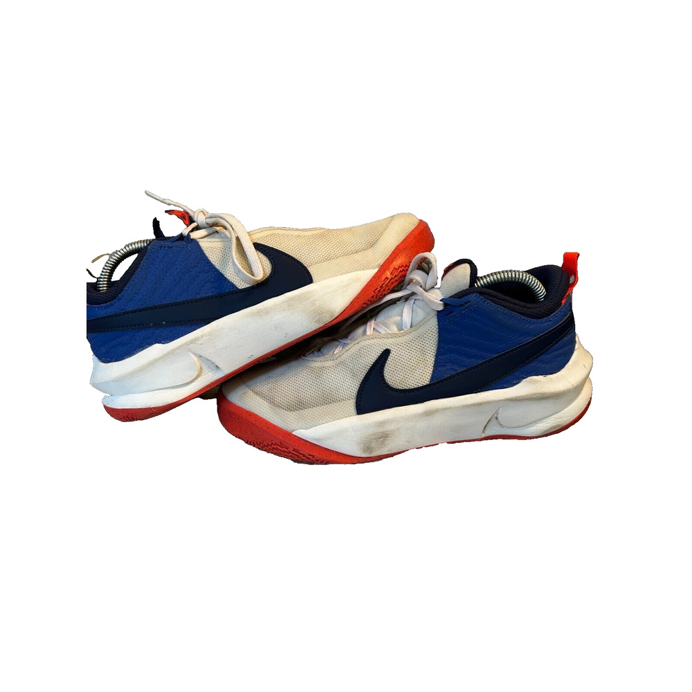 Nike Size 7Y Nike Hustle D 10 CW6735-103 White Basketball Shoes